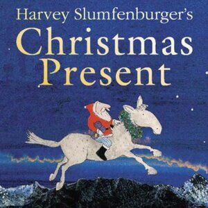 Harvey Slumfenburger's Christmas Present Hardcover1993 FIRST EDITION GUC